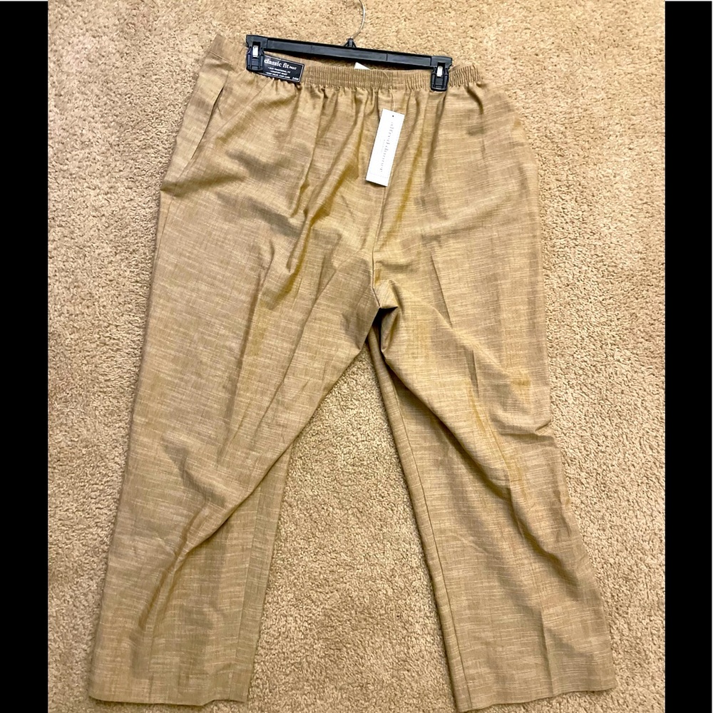 Alfred dunner Bamboo bottoms with comfort waist